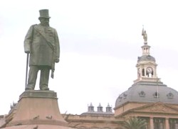 Paul Kruger Statue auf dem Church Square